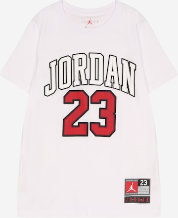 T-Shirt Jordan en blanc : devant