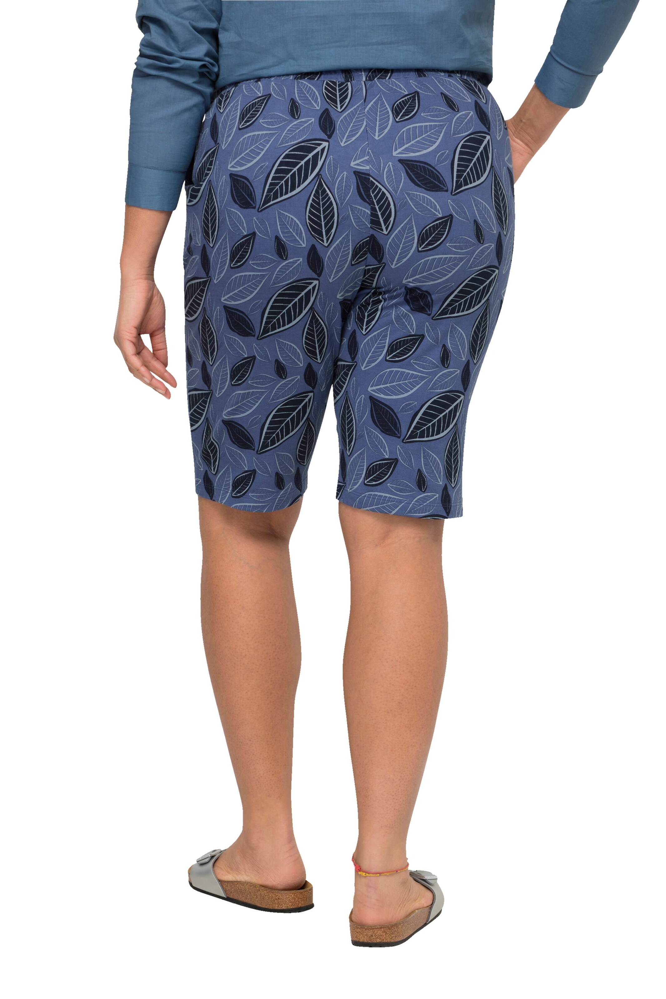 Janet & Joyce Regular Broek in Blauw