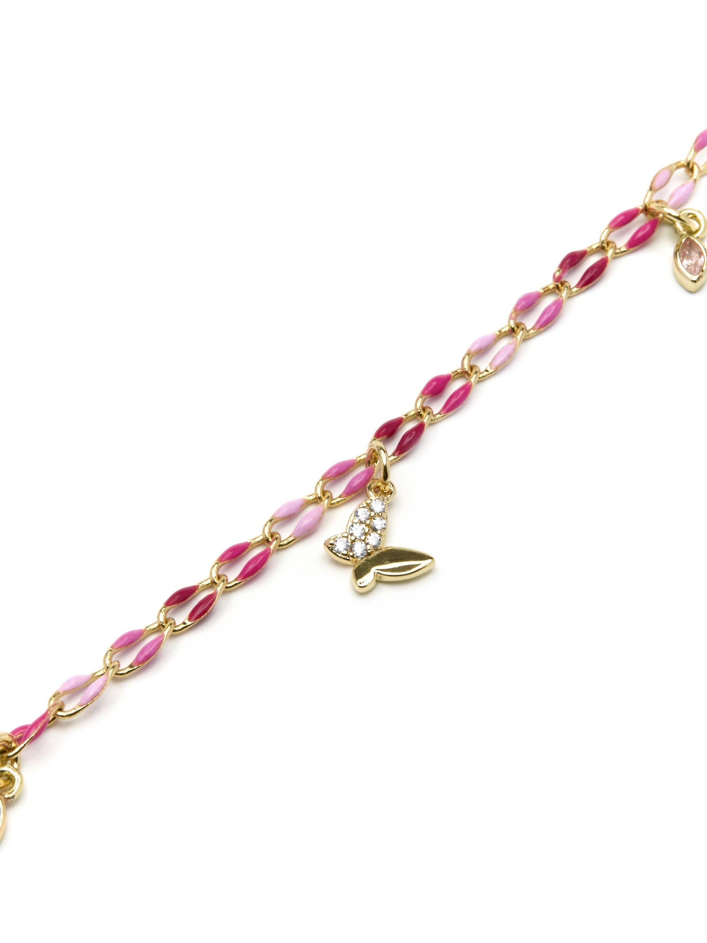 Luxenter Armbånd 'Axelon' i pink