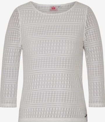 Blouse folklorique 'Edmea' SPIETH & WENSKY en blanc : devant