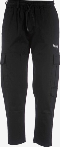 AT.P.CO Pleat-front trousers in Black: front