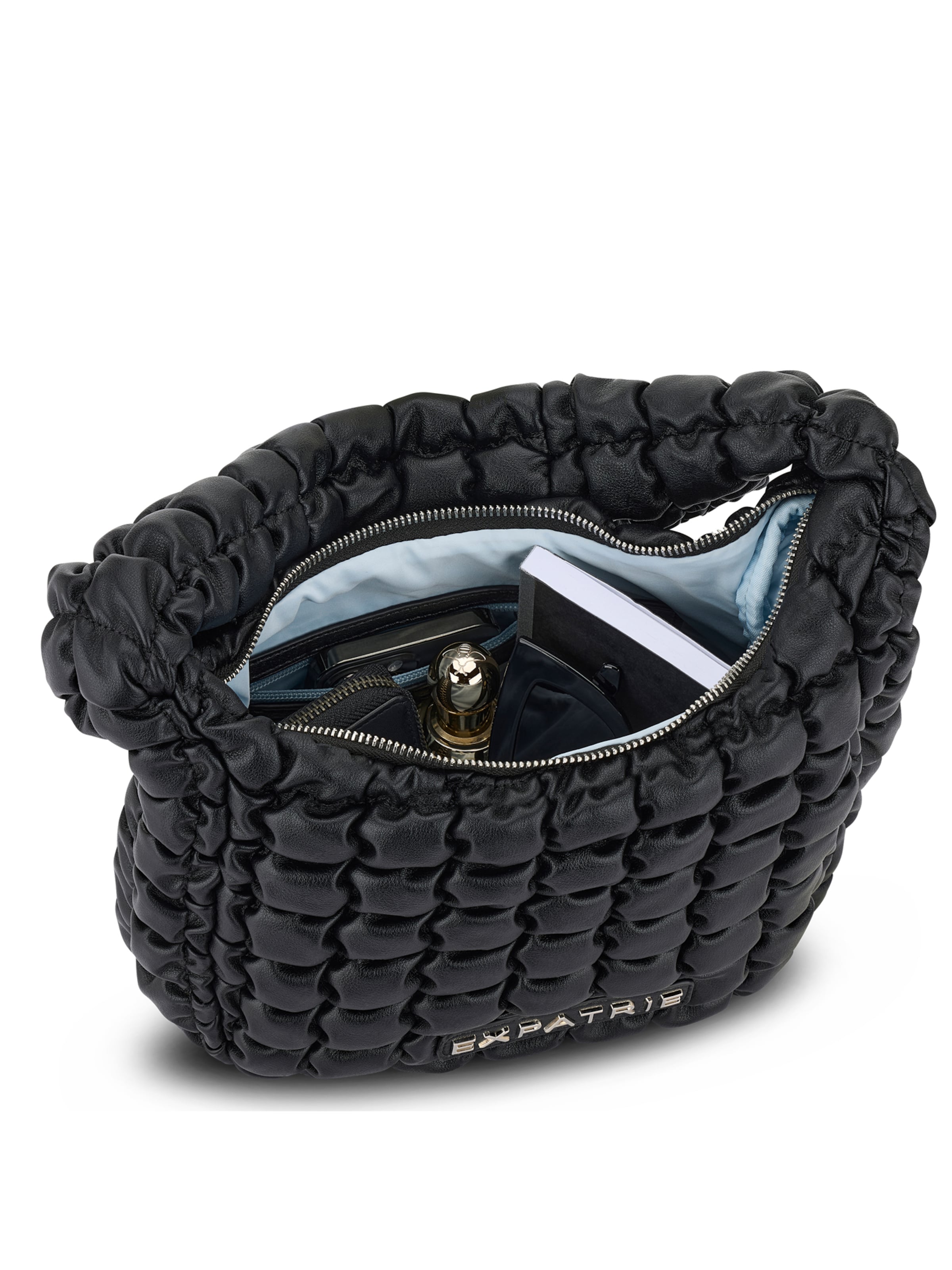 Expatrié Olkalaukku 'Pippa Large' värissä musta