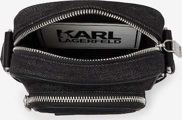 Karl Lagerfeld Чанта за през рамо тип преметка в черно