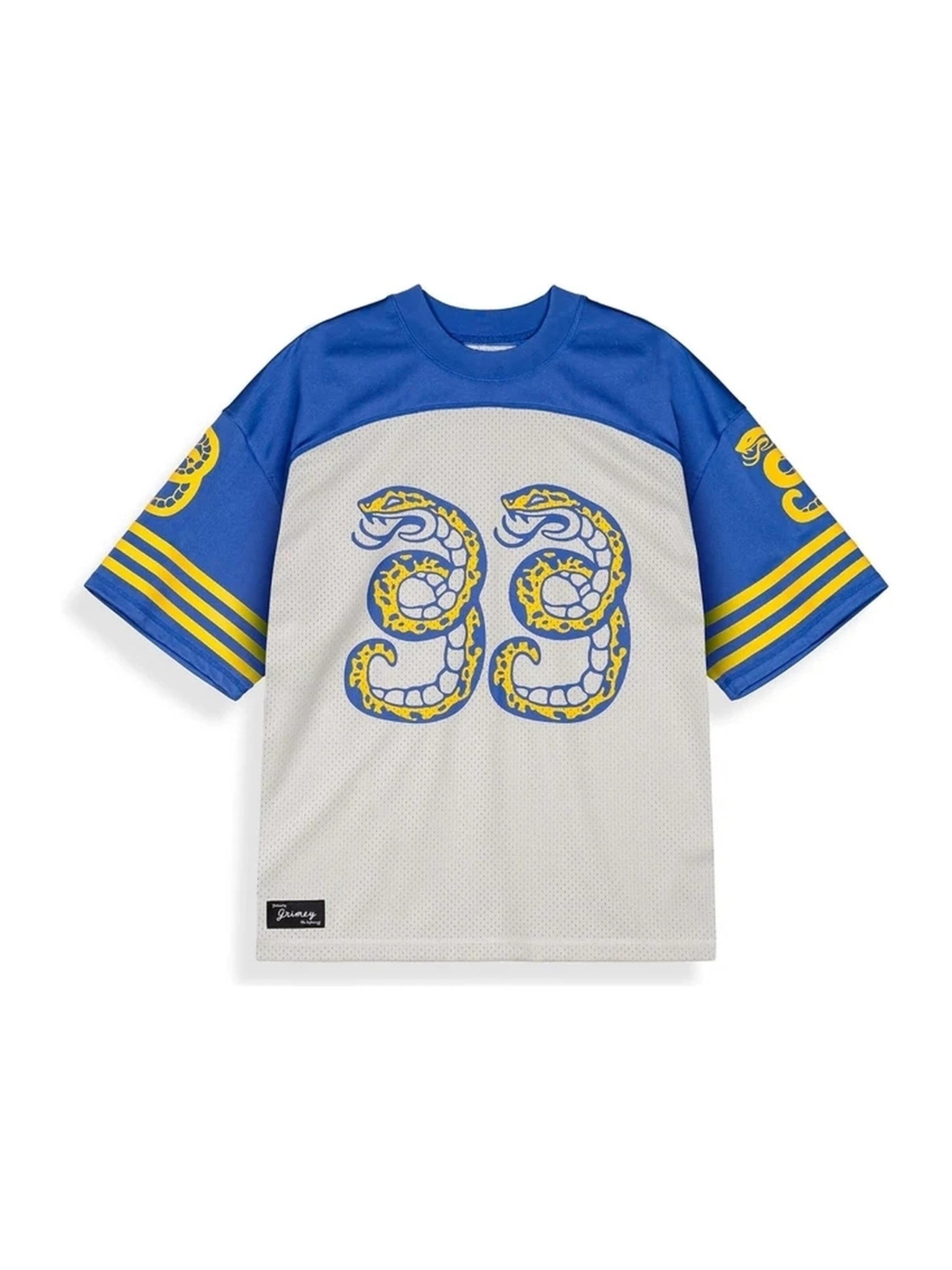 Grimey - Camisa 'Camiseta grimey gris droppin science mesh boxy football jersey' em cinzento