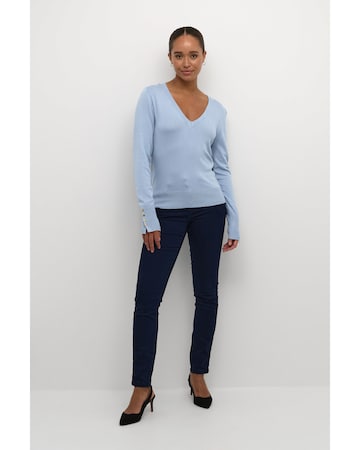 Kaffe Pullover 'Lizza' in Blau