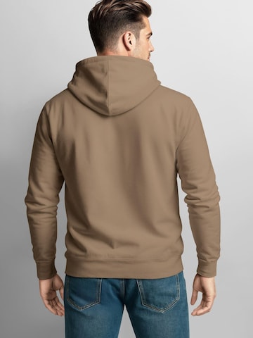 Neverless Sweatshirt 'The Last Rave'‌‌‌‌‌‌‌‌ in Braun