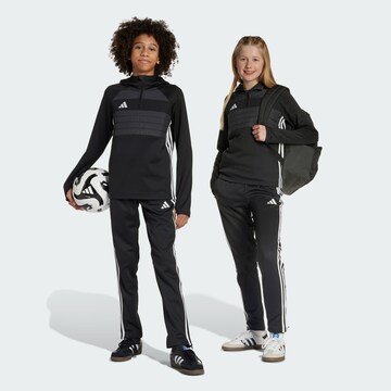 ADIDAS PERFORMANCE Slim fit Sports trousers 'Tiro 25 Essentials' in Black: front