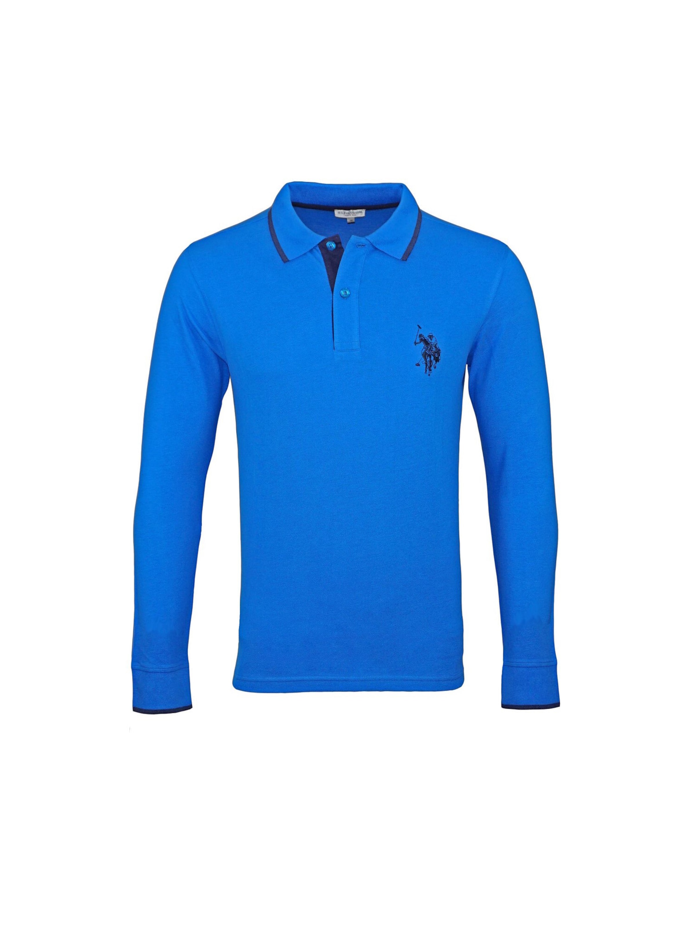 U.S. POLO ASSN. Shirt in Blue: front
