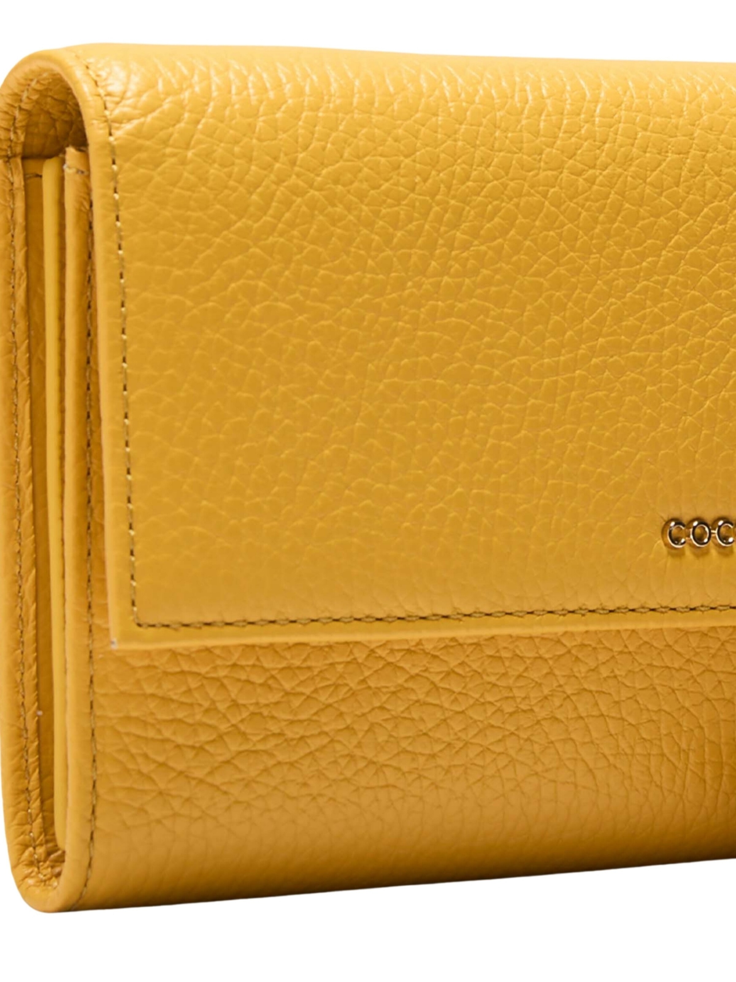 Coccinelle Wallet 'COCCINELLE' in Yellow