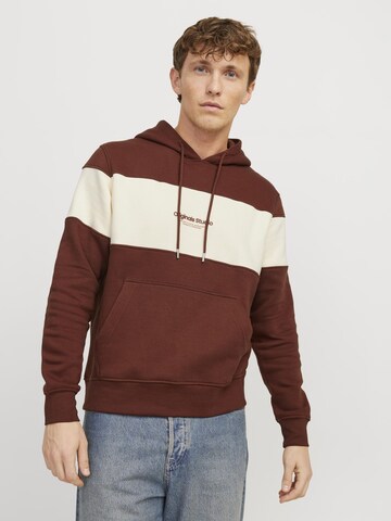 JACK & JONES Sweatshirt in Bruin