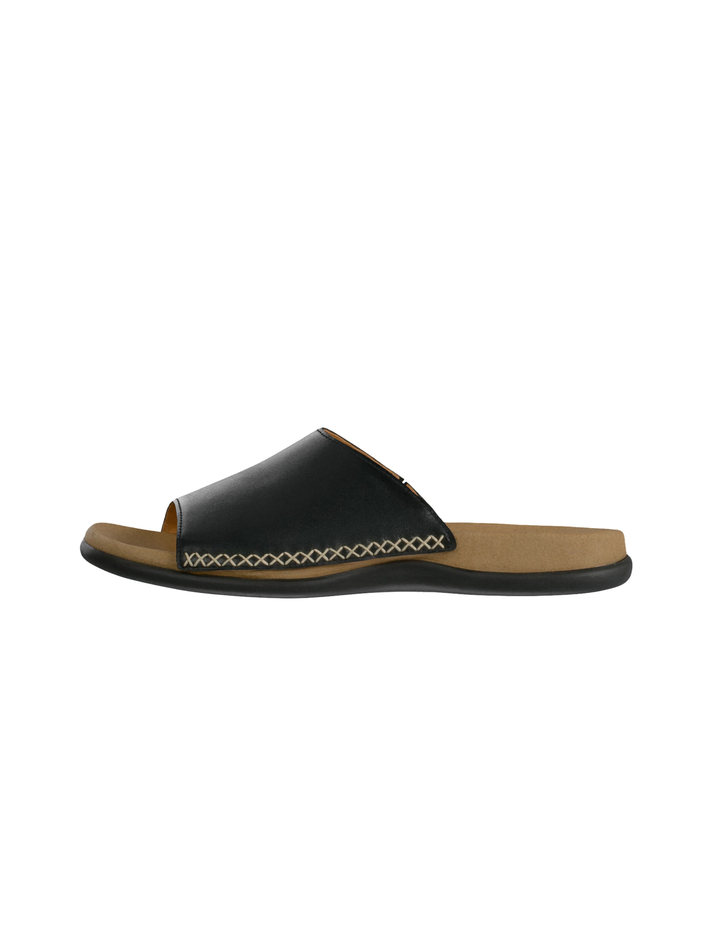 GABOR Mules in Black: front