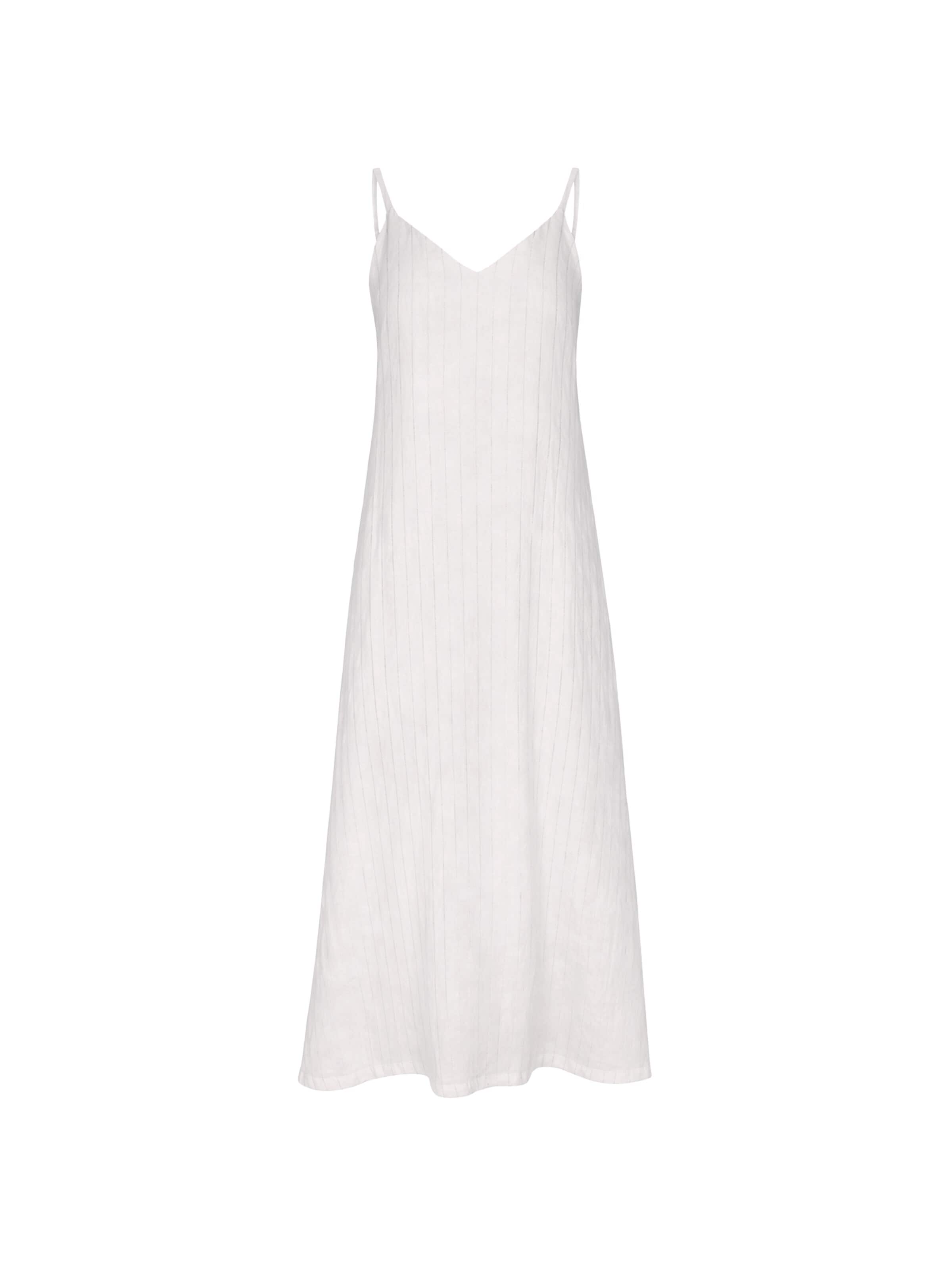 Haris Cotton Jurk 'Haris Cotton' in Wit: voorkant