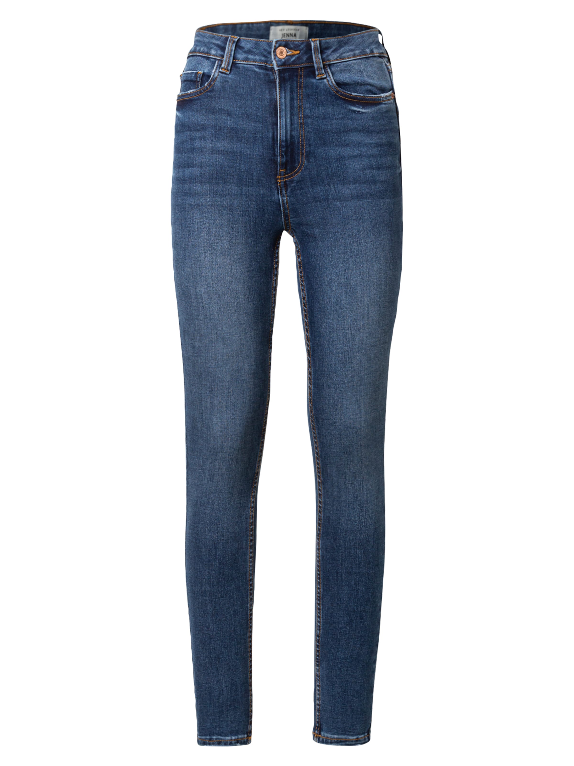 NEW LOOK Skinny Jeans in Blue: front