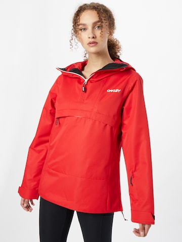 OAKLEY Athletic Jacket 'HOLLY' in Red: front