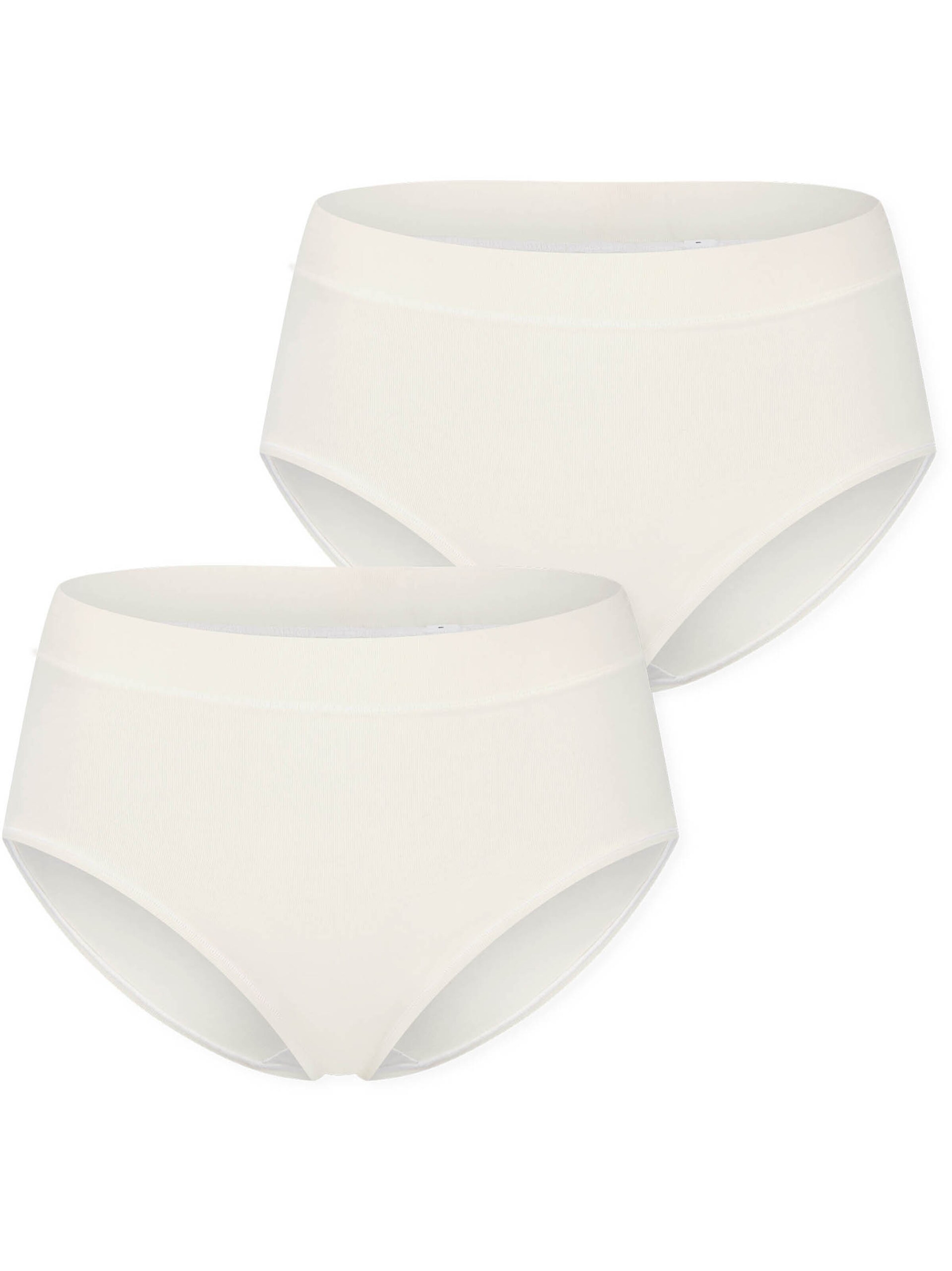 SCHIESSER Slip ' Unique Cotton ' in Weiß: Vorderseite