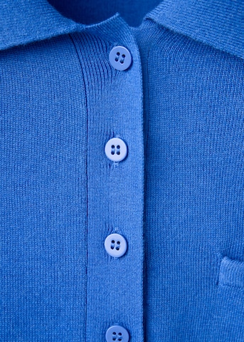 MANGO Sweater 'SANSEPOL' in Blue