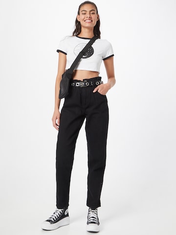 24COLOURS Regular Pants in Black