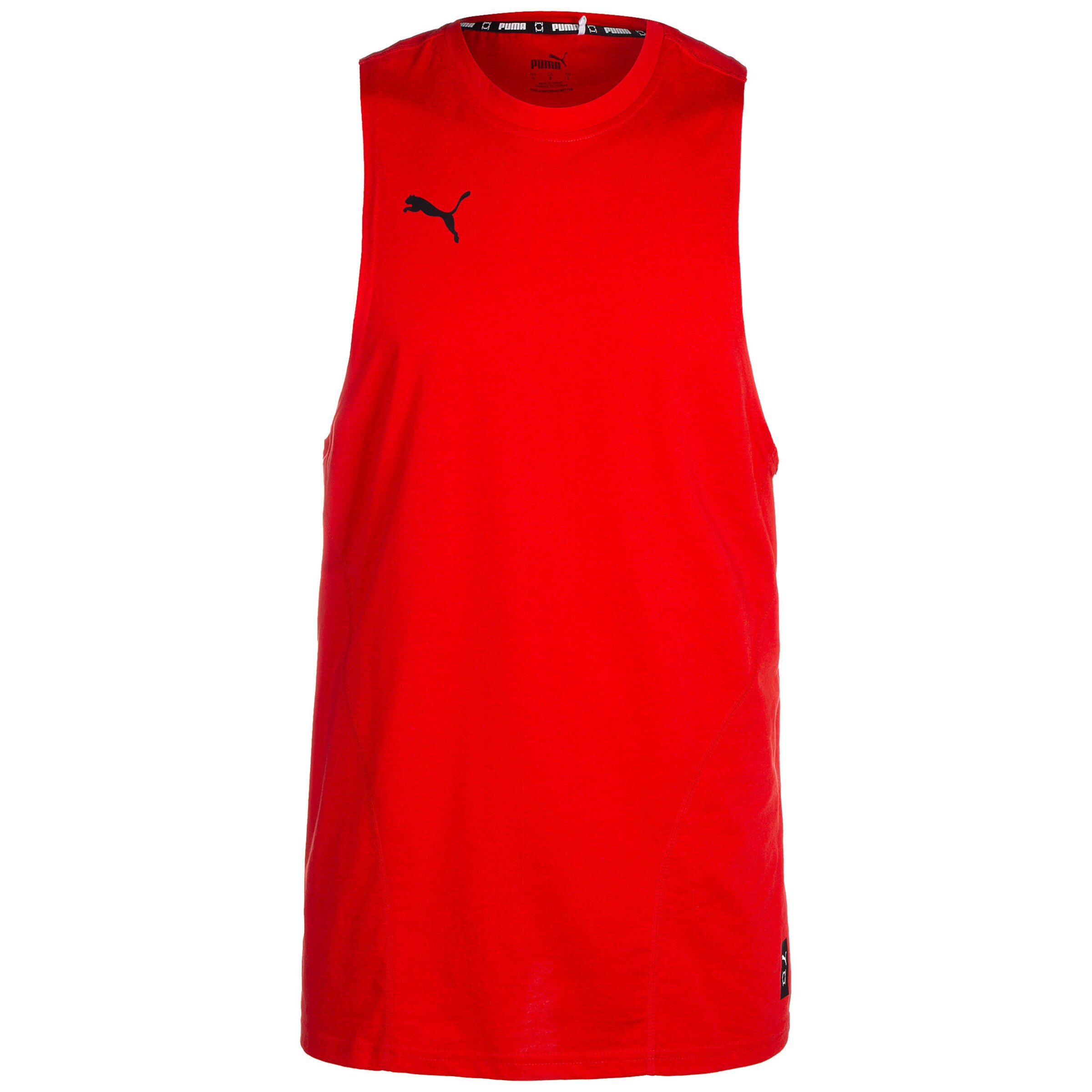 PUMA Performance shirt 'Hoops Team' in Red: front