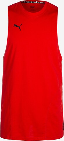 PUMA Performance shirt 'Hoops Team' in Red: front
