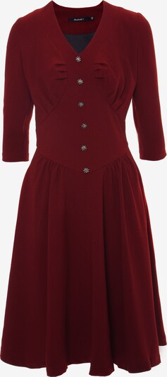 Madam-T Kleid 'Daisy' in rot, Produktansicht