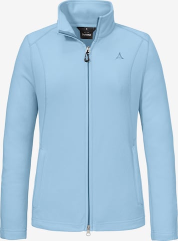Veste en polaire fonctionnelle 'Leona3' Schöffel en bleu : devant