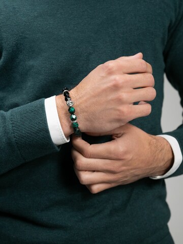 GT Collection Armband 'Wildcat King' in Grün