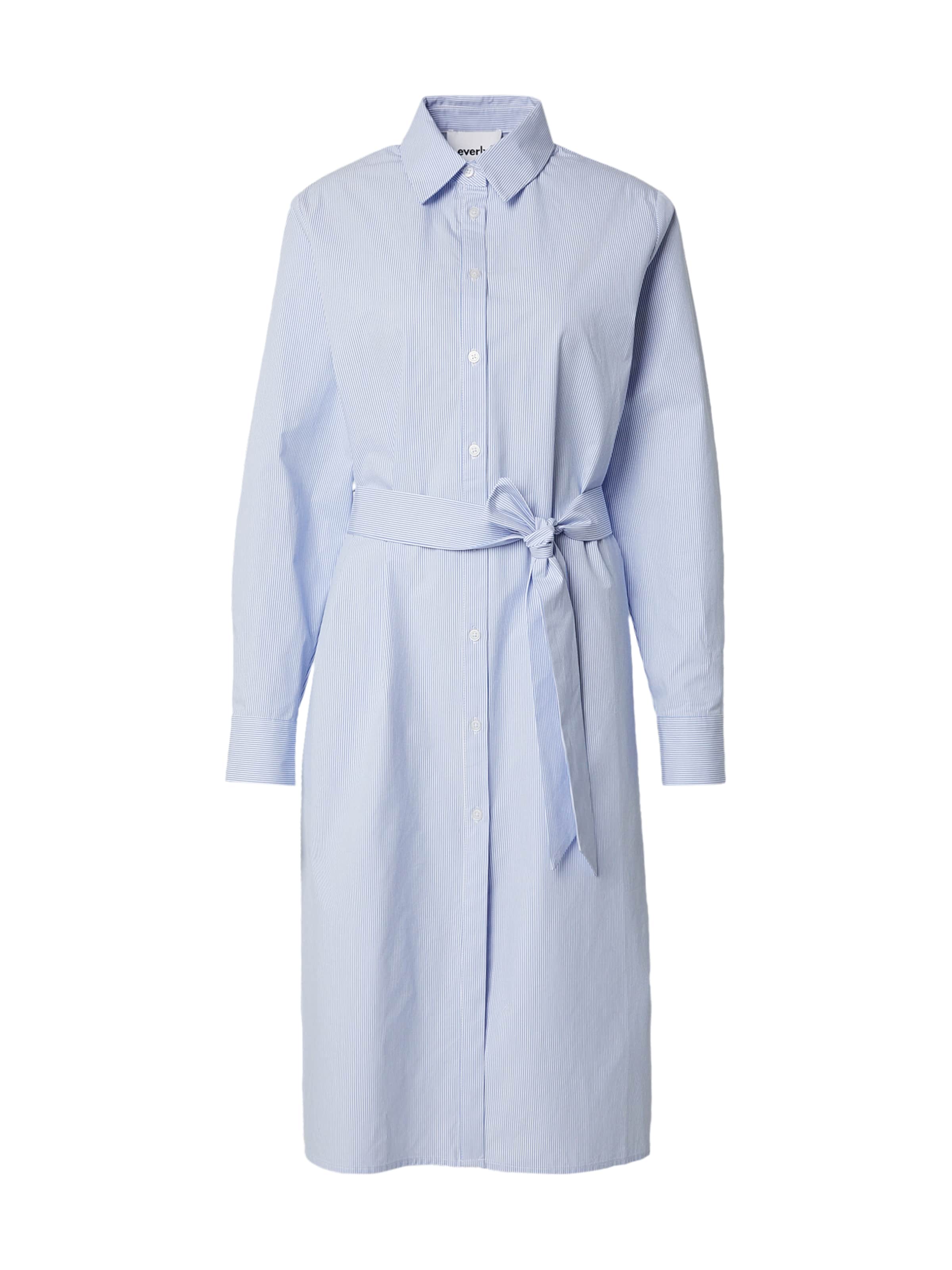 Everly Kleid in Blau: Vorderseite