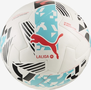 PUMA Bal 'Orbita LaLiga 1' in Wit: voorkant