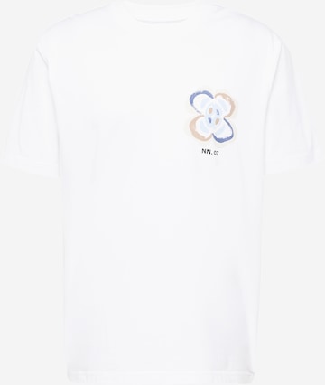 NN07 Shirt 'Adam' in Wit: voorkant
