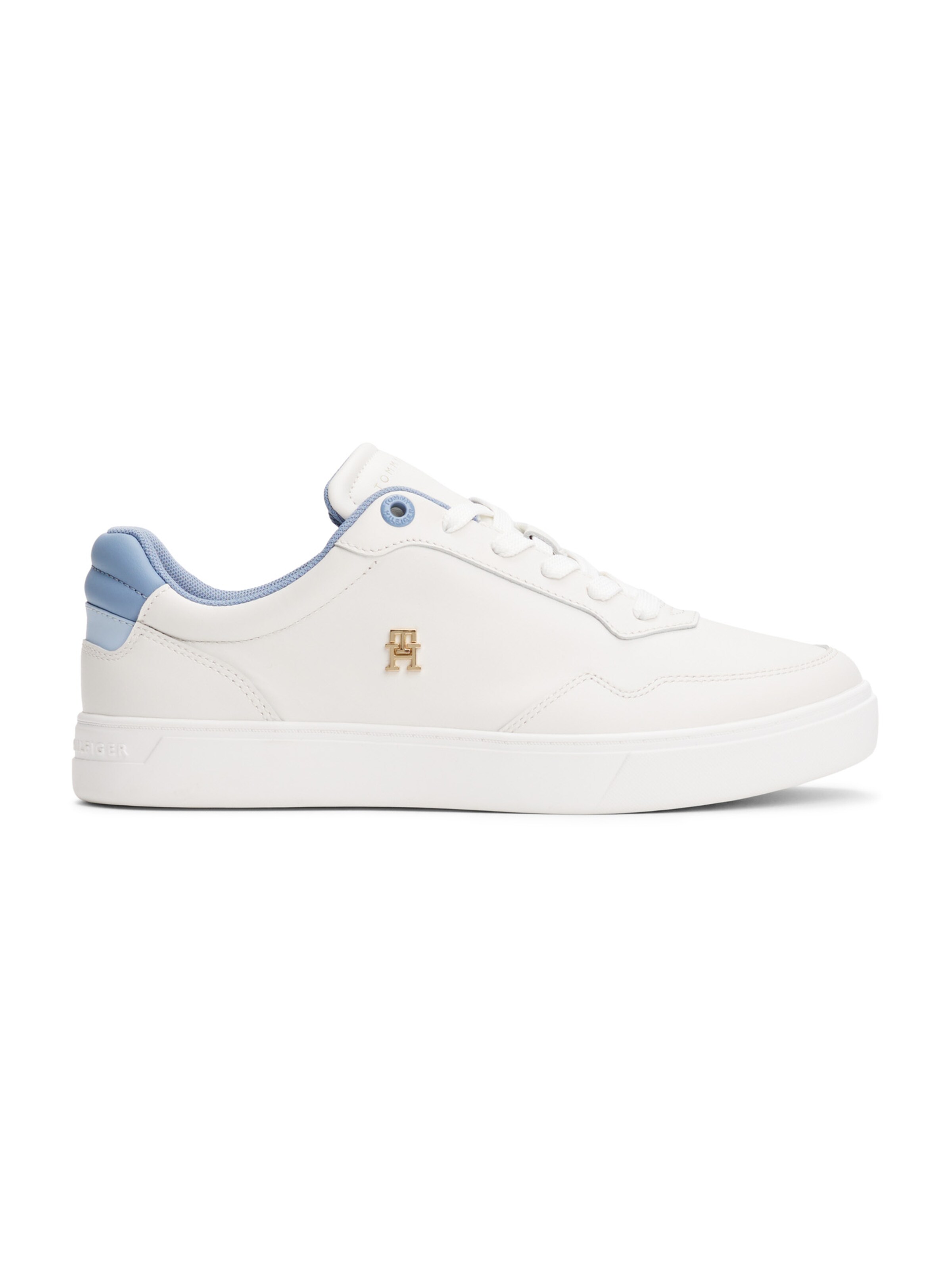 TOMMY HILFIGER Låg sneaker 'ESSENTIAL' i beige
