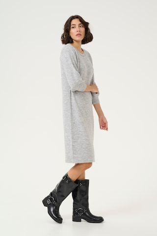 Kaffe Knitted dress 'KA Meridith' in Grey