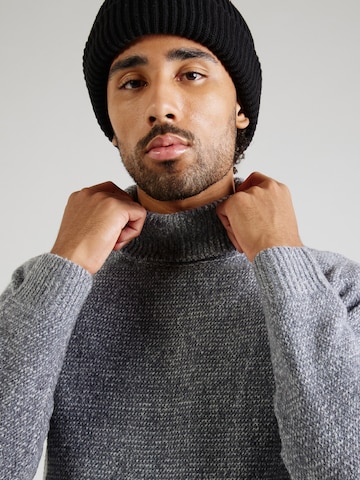 INDICODE JEANS Sweater 'Gainson' in Grey