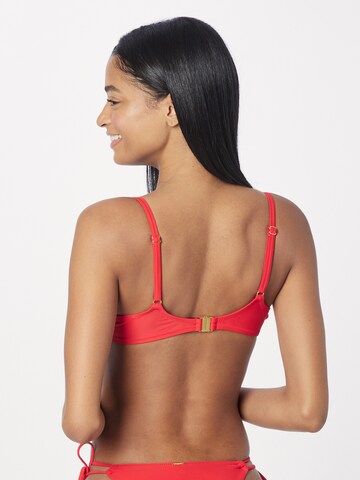 Boux Avenue - Soutien de tecido Top de biquíni 'IBIZA' em vermelho