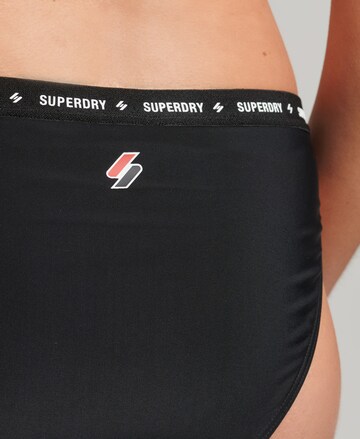 Superdry Bikinihose in Schwarz