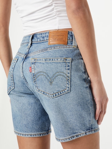 LEVI'S ® Slimfit Jeans 'Noughties Short' in Blau