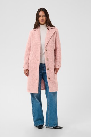 Kaffe Between-seasons coat in Pink