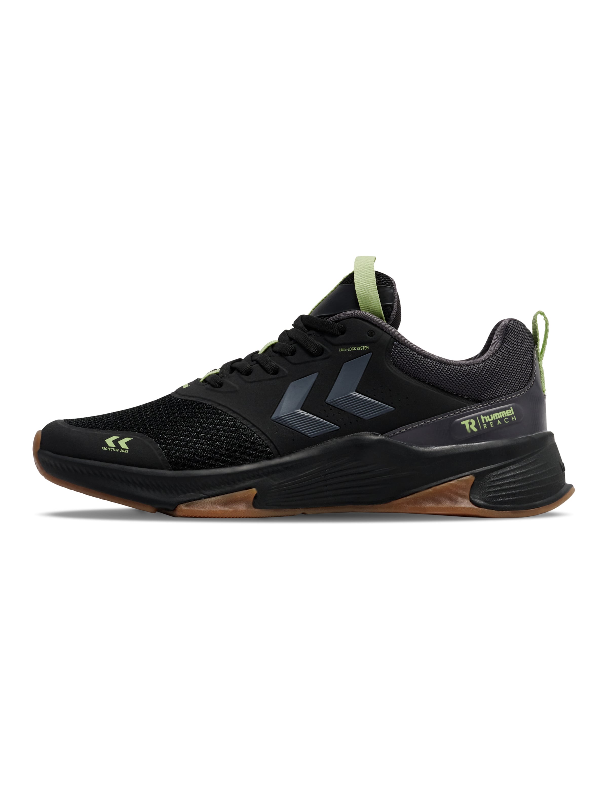 Hummel Chaussure de sport 'REACH TR POWER' en anthracite / noir, Vue avec produit