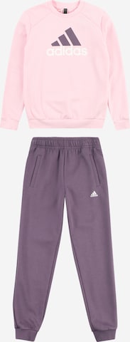 ADIDAS SPORTSWEAR Tracksuit 'Essentials' in Pink: front