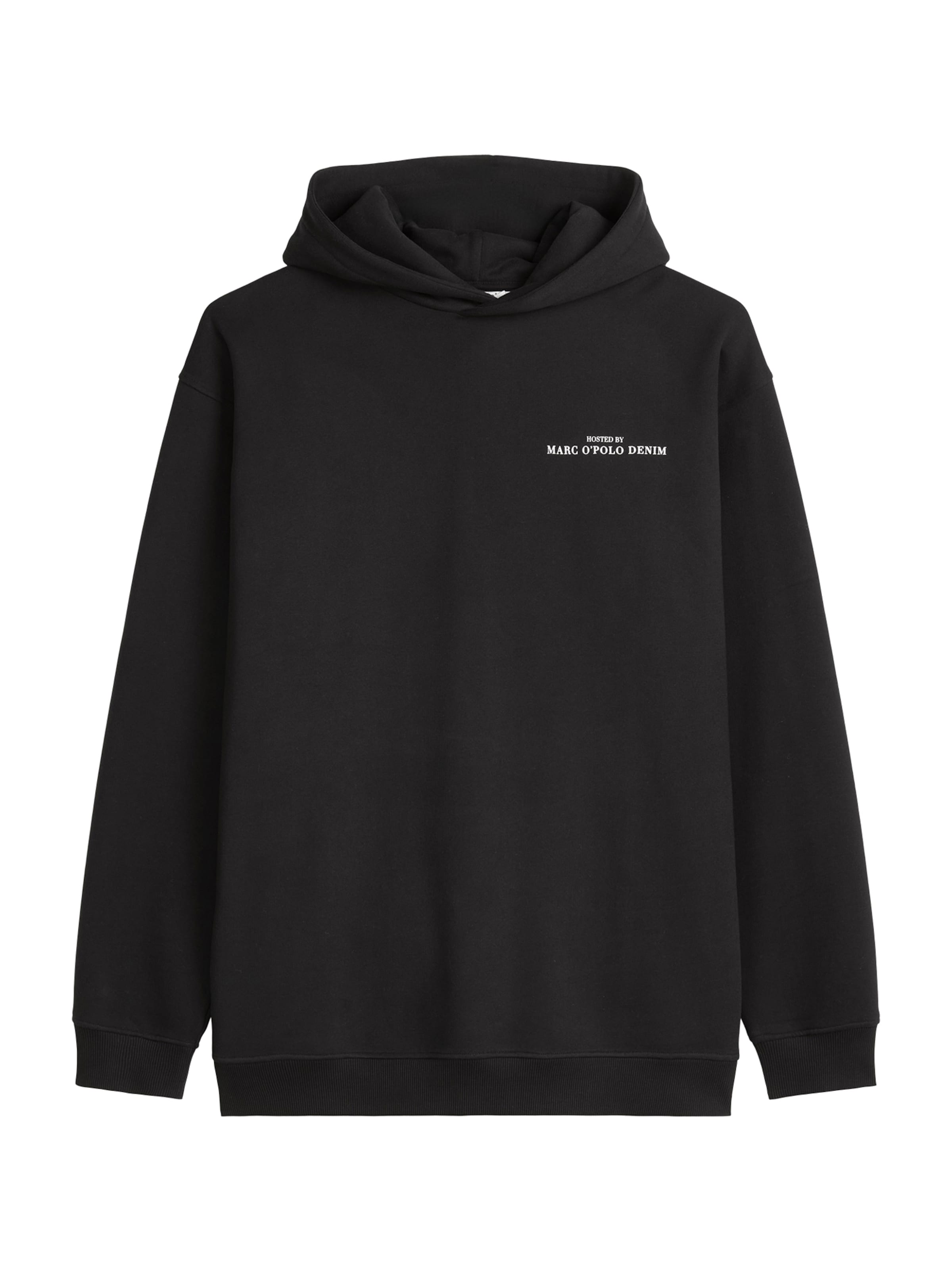 Marc O'Polo DENIM Sweatshirt i svart: framsida