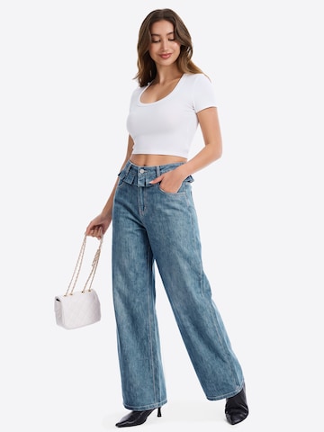 Imily Bela Loosefit Jeans i blå