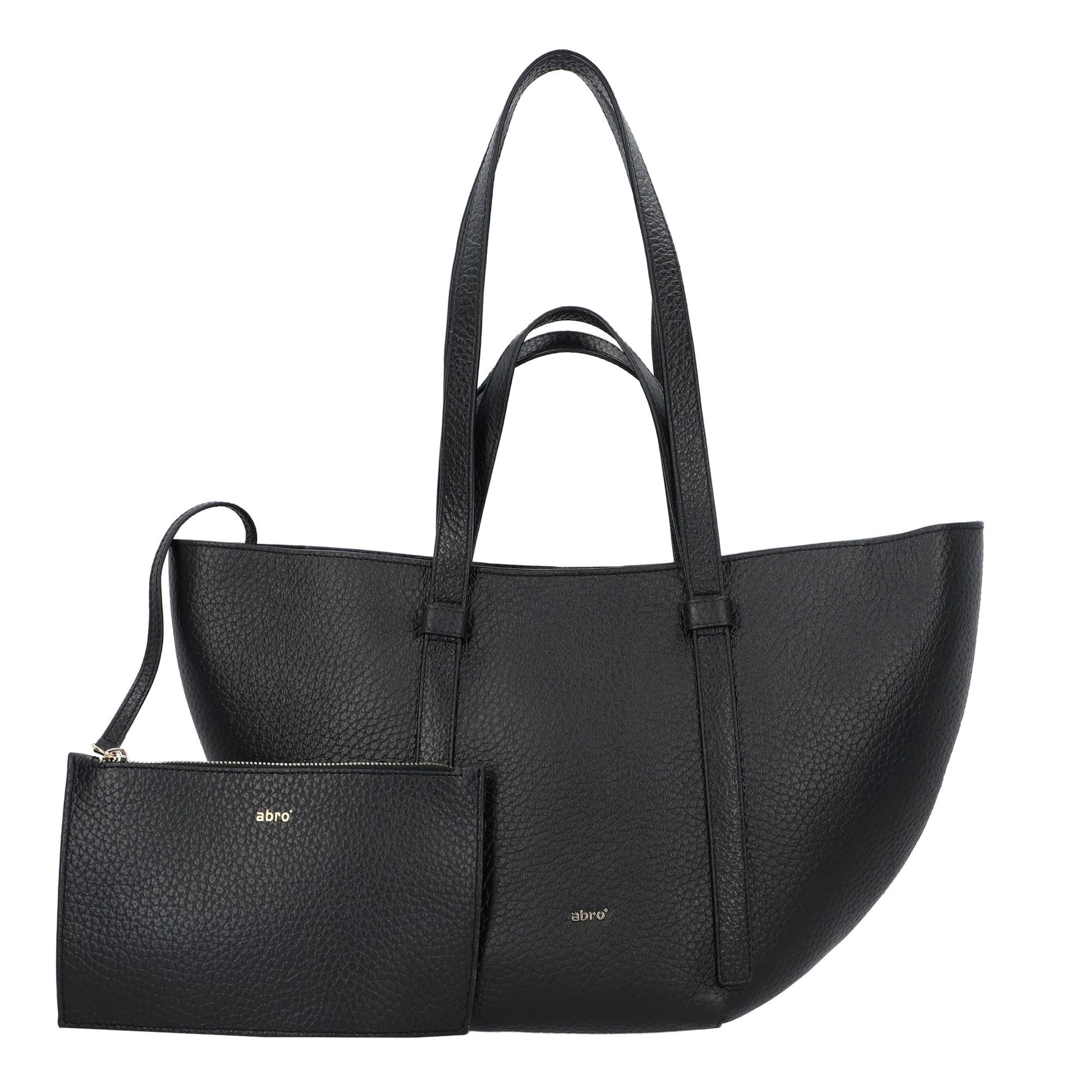 ABRO Shopper 'Cosmo' in Black: front