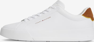 TOMMY HILFIGER Matalavartiset tennarit 'Court Essential' värissä konjakki / valkoinen, Tuotenäkymä