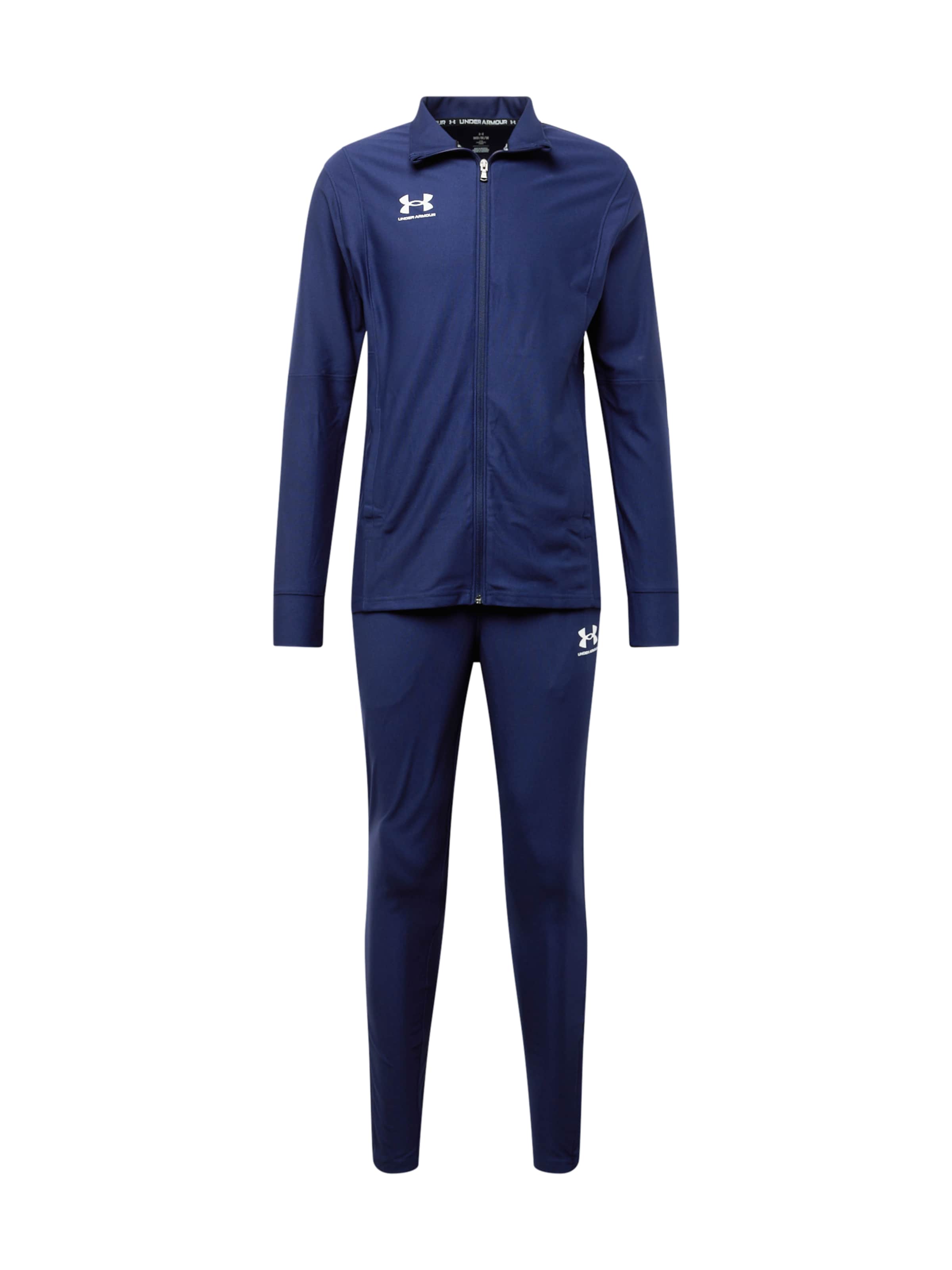 Completo per l'allenamento 'Challenger' di UNDER ARMOUR in blu: frontale
