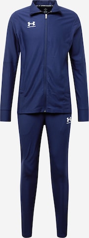 UNDER ARMOUR Trainingsanzug 'Challenger' in Blau: predná strana