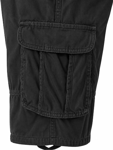 INDICODE - regular Pantalón cargo en negro