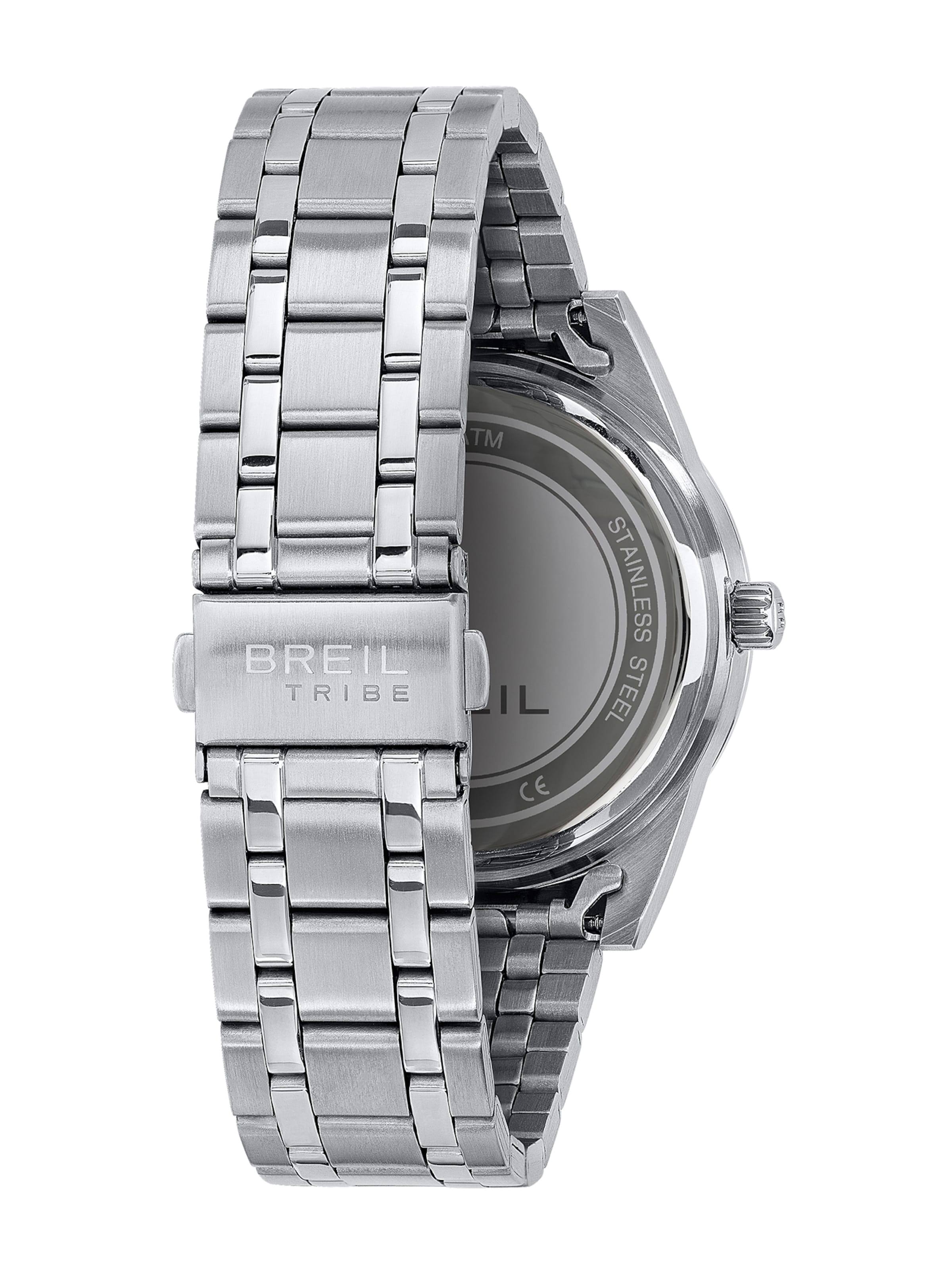 Breil Analoog horloge 'Rank' in Zilver