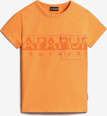 Maglietta 'SALEINA' di NAPAPIJRI in arancione: frontale