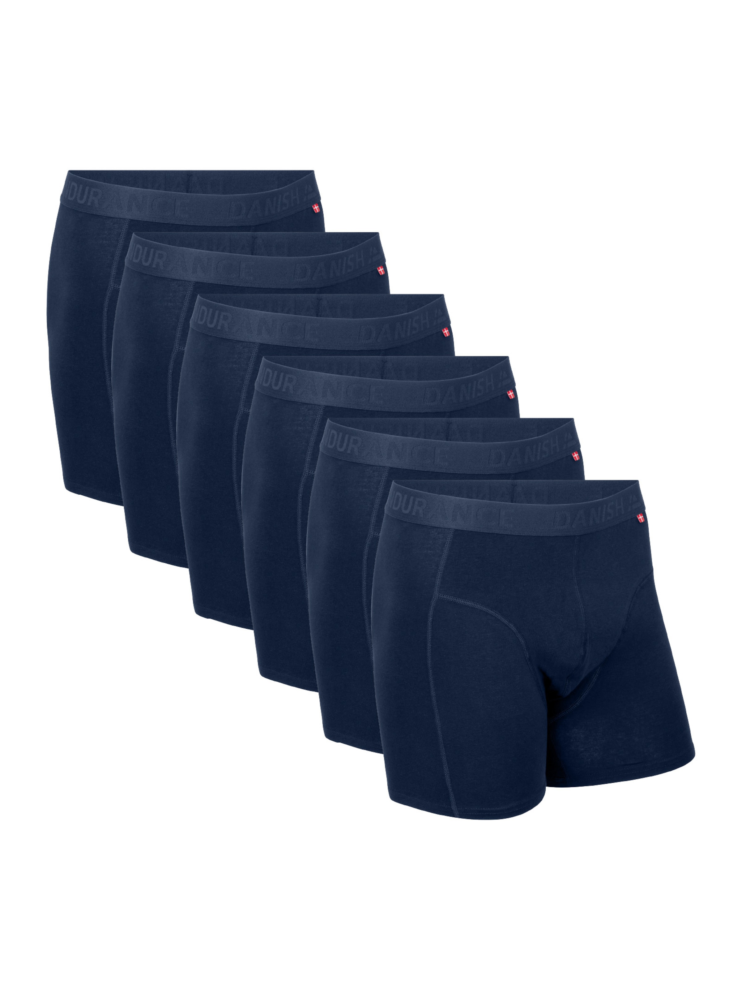 DANISH ENDURANCE Boksershorts 'Organic Trunks' i blå: forside