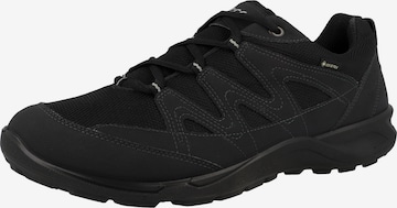 Scarpa stringata sportiva di ECCO in nero: frontale