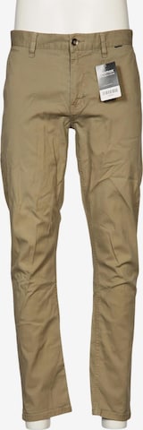 Hurley Stoffhose 30 in Beige: Vorderseite